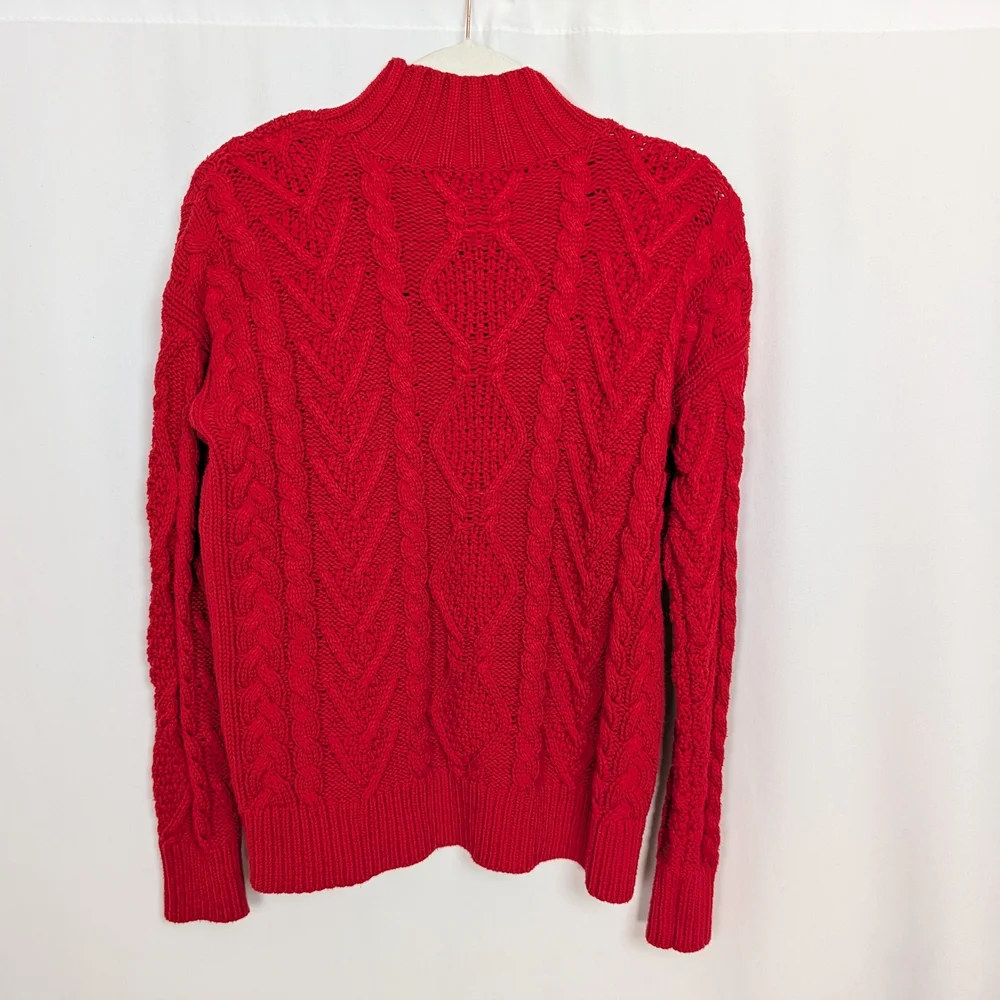 Ralph Lauren Cable Knit Turtleneck Sweater - Picture 3 of 9